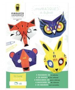 Kit Créatif Mes Masques de la Forêt