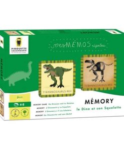 Alternative view of Jeu de Mémory Le Dino et son Squelette