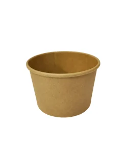 Alternative view of Pot à Soupe Kraft 8oz / 240mL